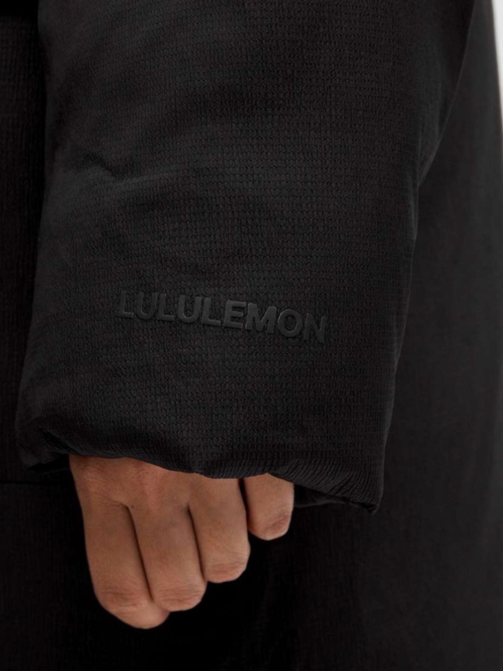 Lululemon Waterproof Down Long Parka Black Size XL Calf Length Winter Coat - Picture 5 of 12